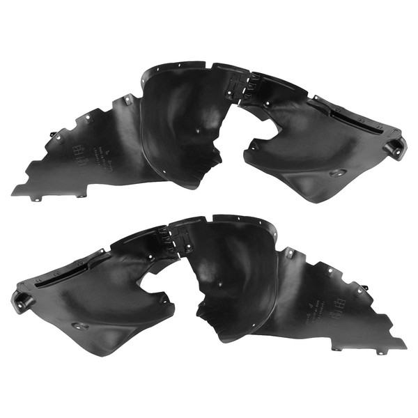 TRQ TRQ Front Inner Fender Liner Set Compatible with 2010-2013