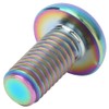 5pcs / Pack Titanium Alloy M5*12 Bicycle Water Bottle Cage