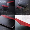 El Diablo EL-C3145 Men's Business Card Holder, Thin, Genuine Leather,