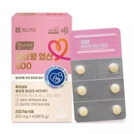 Chong Kun Dang Health Healthyamine Active Folic Acid 800 / 종근당 건강 헬시아민 활성형 엽산 800