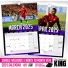 The Calendar King // Cristiano Ronaldo - 2025 Wall Calendar