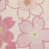 Goshikihanpudo Japanese Flower Series 6.3 Size Wide Pouch, Sakura Cherry