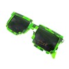 Kizrr - Kids Size - 8-Bit Pixel Pixelated Gamer Sunglasses