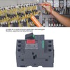 Motor Circuit Breaker DIN Rail Mount Reliable Manual Motor Starter