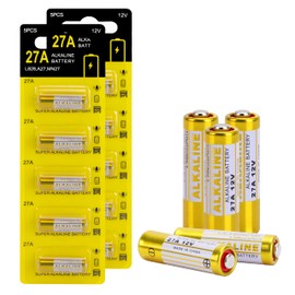 kunying A27 27A 12V Alkaline Battery 10 Pack,27a 12v Battery for Remote