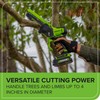 Greenworks 24V 6in BL Pruning Saw w/Auto Oiler, (1) 2.0Ah