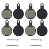 MOACCE [4 Pairs/Set] Bicycle Disc Brake Pads Compatible Models Tektro