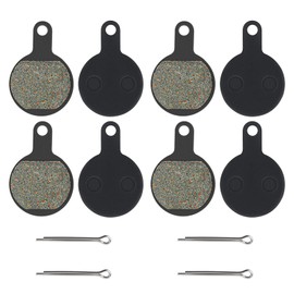 MOACCE [4 Pairs/Set] Bicycle Disc Brake Pads Compatible Models Tektro Novela 2011 Lyra IOX.11 I0x 10x MTB Bike Noise Reduction Compatible Durable