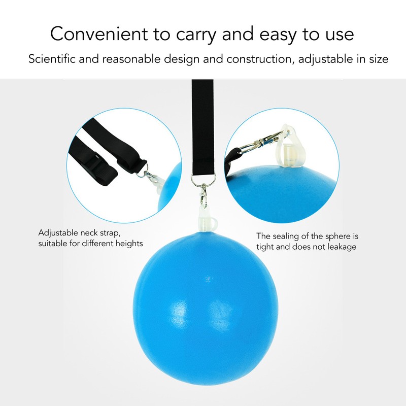 Golf Swing Trainer Ball Inflatable Practice Ball Swing Training Aid