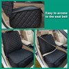 HAPYFOST Waterproof Front Seat Cover Dog Car Seat Covers Nonslip