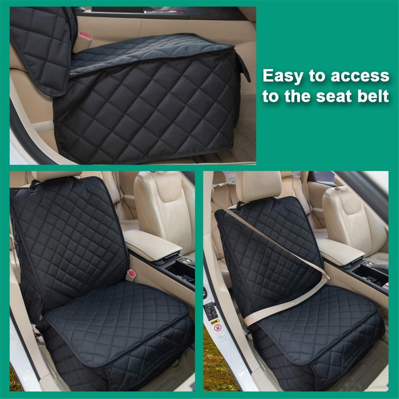 HAPYFOST Waterproof Front Seat Cover Dog Car Seat Covers Nonslip