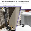3 Layers Copper Pipe Insulation Cover for HVAC, 75 Inch
