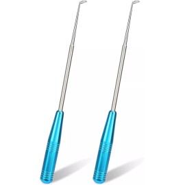 Unbranded 2PCS Fishing Hook Quick Removal Device Security Extractor Fish Hook Disconnect D - Blue