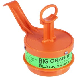 TerraX Big Orange Magnet – Black Sand Eliminator for Gold Prospecting - Wet/Dry