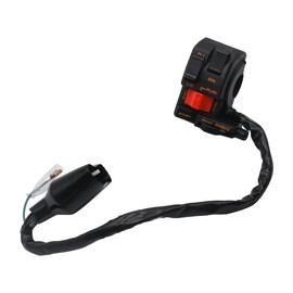 JDLLONG Kill/Light/Hi/Low/Starter Switch for Honda ATC250 250SX 1985 1986 1987 with Ignition Key Switch