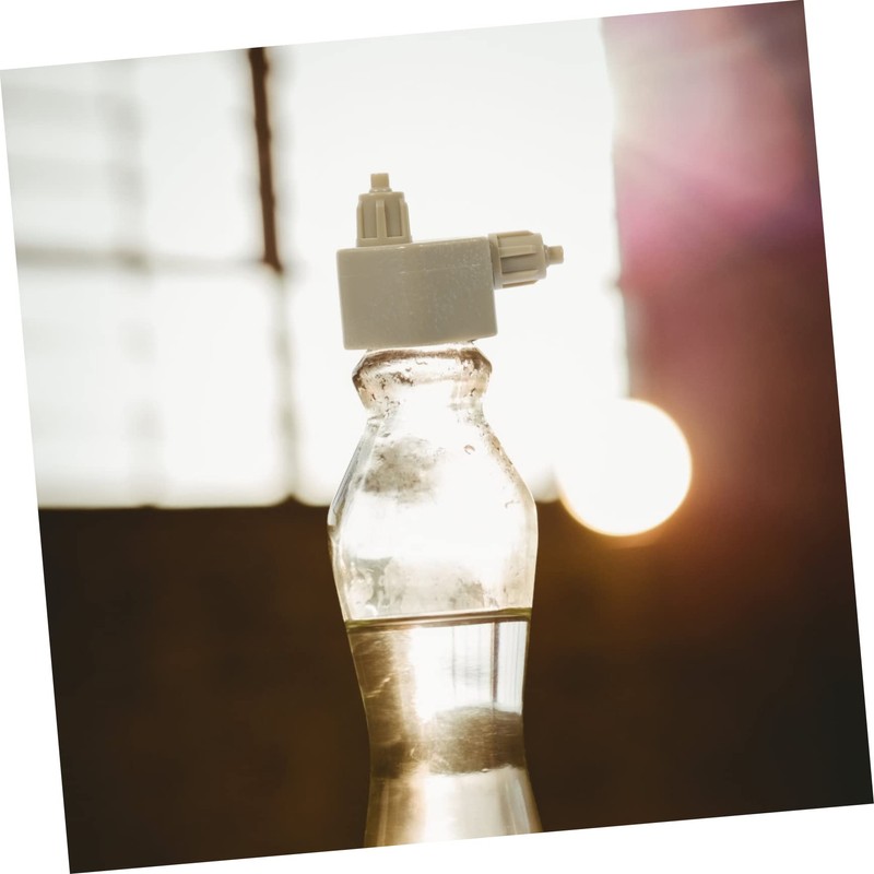 Sosoport Efficient Aquarium Co2 Reactor Bottle Caps Easy to Install