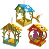 Bird Feeder - Wooden Bird Feeders for Outdoors - Decorative