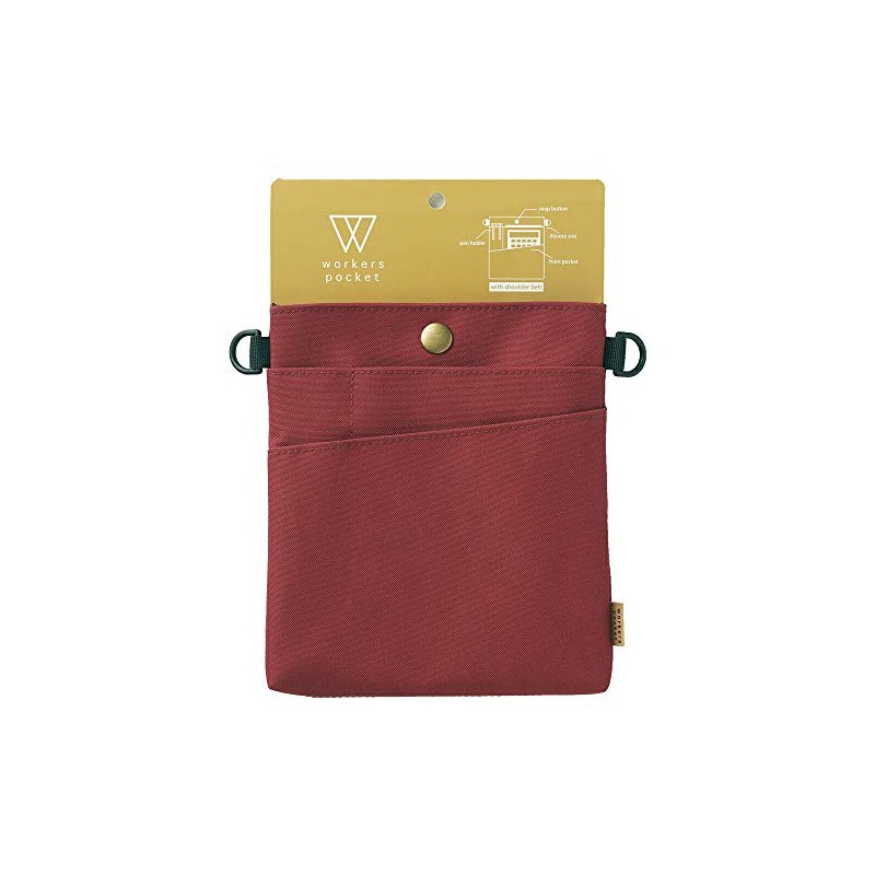 Nakabayashi Workers Pocket Wide ME-001-R Red