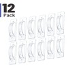 Bates- Light Switch Guard Cover, 12 Pack, Clear, Toggle Switch