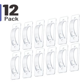 Bates- Light Switch Guard Cover, 12 Pack, Clear, Toggle Switch Cover, Light Switch Blocker, Light Switch Cover Child Proof Light Switch Cover Guard, Lightswitch Cover, Toggle Switch Guard