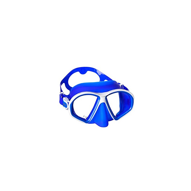 Mares Sealhouette Diving Mask, One Size, White/Blue