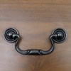 Pastlla 4Pcs Antique Bronze Black Cabinet Pull Handles Bail Handle