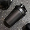ZatRuiZE Protein Shaker Bottle 400ml, BPA- and DEHP-free, Leakproof Flip