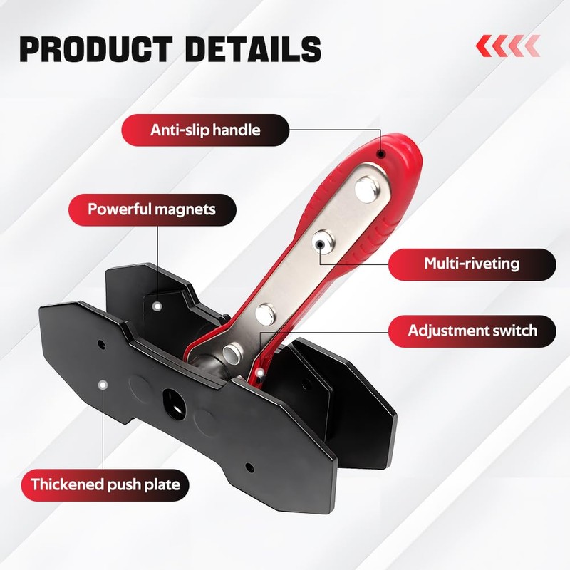 BARTOO Brake Caliper Press Tool, Brake Caliper Piston Spreader, Car