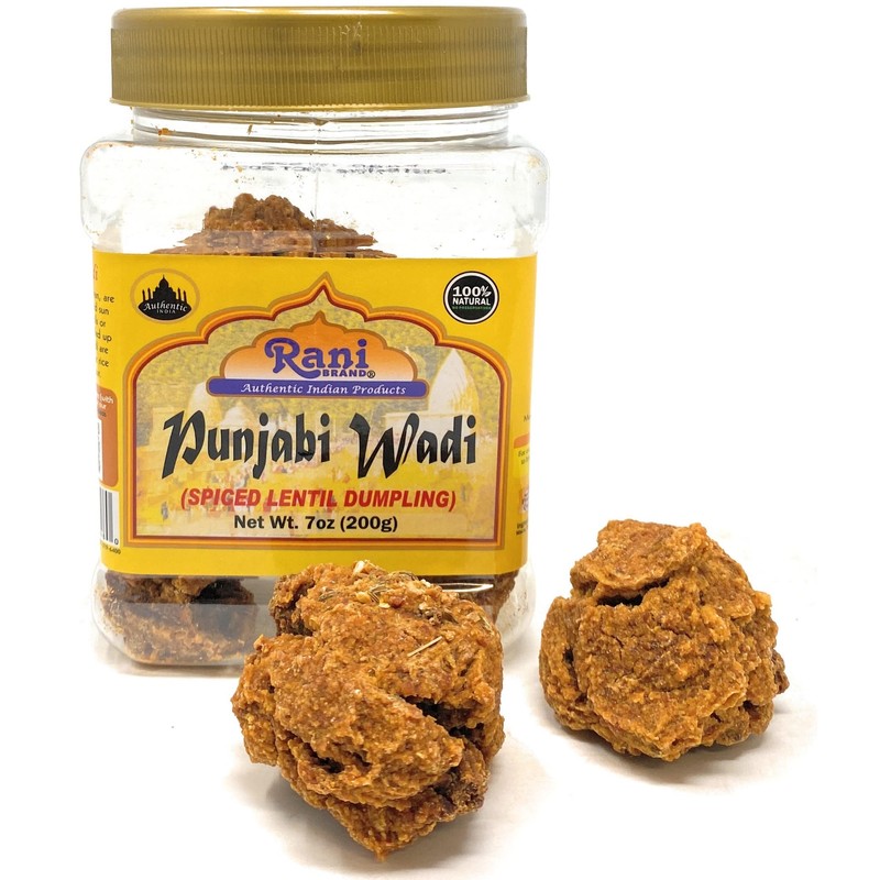 Rani Punjabi Wadi (Vadi) Lentil Spiced Flour Balls 7oz (200g)