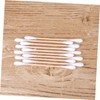 Healeved 500pcs Wooden Stick Cotton Swabs Double Tipped Australian Cotton