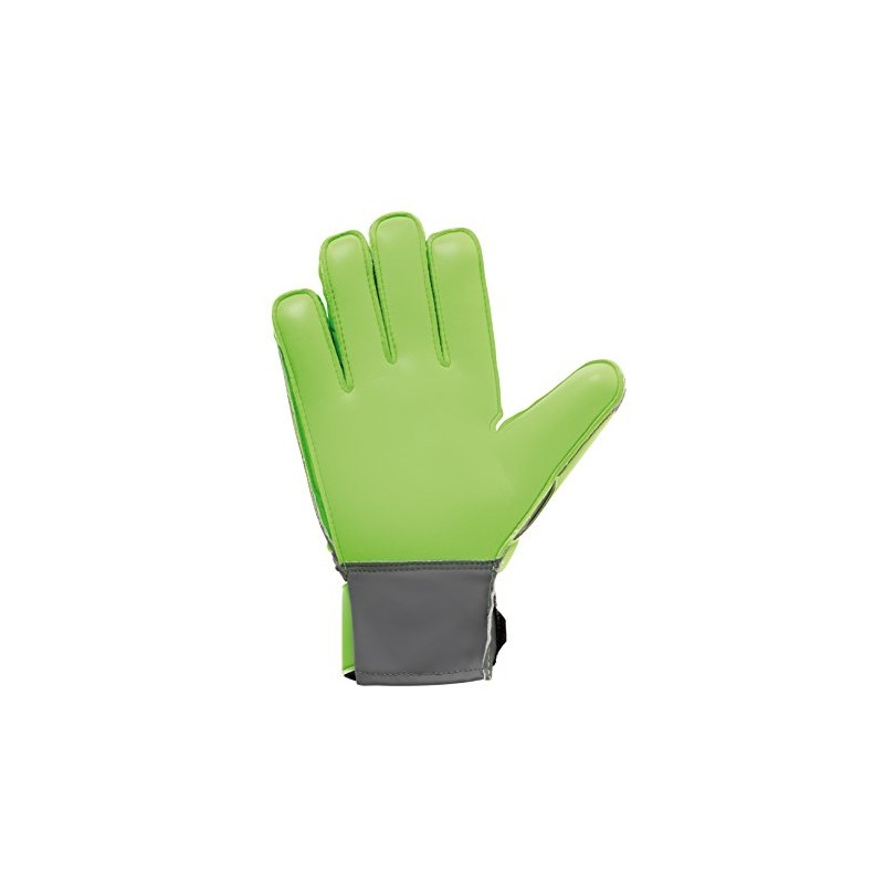 uhlsport Men's Tensiongreen Soft Advanced Goalkeeper Gloves, Dark Grey/Fluo Green/Marin,