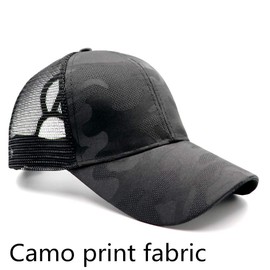 ProMindFun Womens Ponytail High Messy Bun Hats Distressed Baseball Caps Unconstructed Washed Dad Hat Girls Trucker Ponycaps