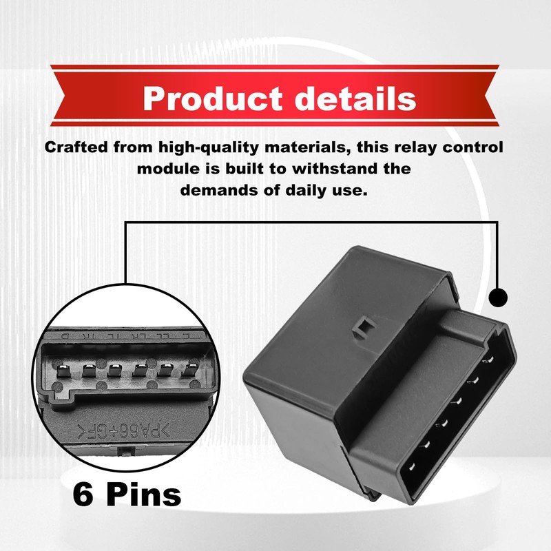 Pleoos Flasher Relay 38300-SDB-A03 Turn Signal Relay Control Module Compatible