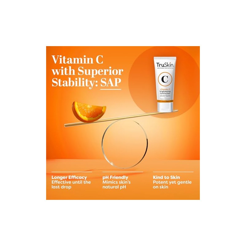 BEST Vitamin C Moisturizer Cream for Face - [BIG 4-OZ]