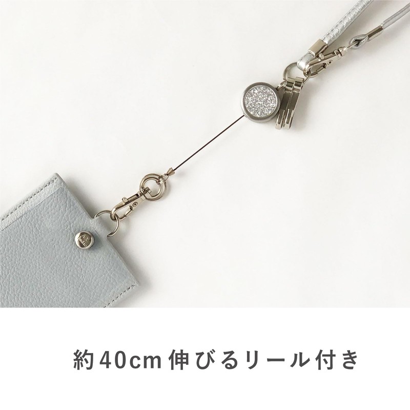 [A.Y.Judie] 3 Hook Lanyard with Reel S52-085 s52-107 C2027 C2028