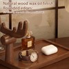 HonorHut Solid Wood Key Tray Farmhouse Wooden key Dish Bowl