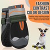 SlowTon Dog Boots - Waterproof Paw Protector for Winter, Dual