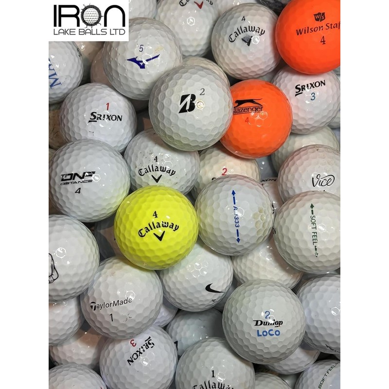 Iron Lake Balls Ltd Mixed Golf Balls Callaway Srixon Slazenger