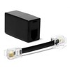 AmzPRO 2-Pack RJ9 to RJ11 Adapter, Female RJ9 (4P4C) Jack