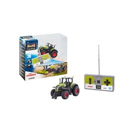 Revell Control 23488 Mini Remote Control Claas 960 Axion Tractor With 40 MHz Control,1:18 Scale, 9.5cm in length, Green