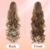 Benehair Claw Clip in Ponytail Hair Extensions 24 Inches Long