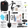 LakeForest 121Pcs Survival Professional Tools Emergency Survival Gear Tactical First