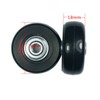 [YongXuan] Silent Series Caster Wheel Replacement Tire Kit for Suitcases,