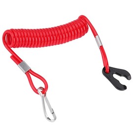 Lohill Motor Stop Switch Rope - Emergency Stop Switch Quickstop for Outboard Motor Flame Puncture Safety Stop Switch Safety Rope Compatible with All Series Moto Boat