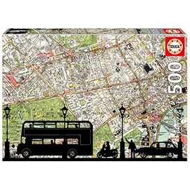 Educa Borras 16731 "Rush Hour Puzzle (500-Piece)