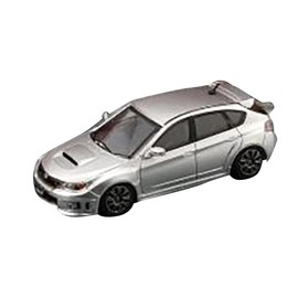 BM CREATIONS 1/64 Subaru Impreza WRX 2009 Silver (RHD) Finished Product