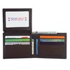 Wallet for Men-Genuine Leather RFID Blocking Bifold Wallet Black With