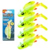 Set of 4 FUNKS Rock King Fluorescent Glow Rockfish Explosive