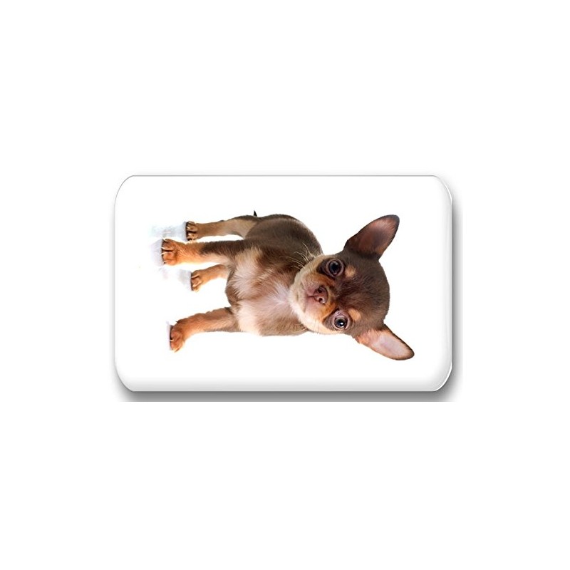 Merchandise for Fans Chihuahua 01 Rectangular Fridge Magnets 5.8 x