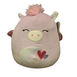 Squishmallow Pegasus 20 cm (8 inch) Rei Lavender Plush Stuffed Animal Super Soft Cuddle Pillow